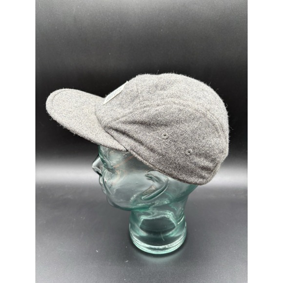 Coal Headwear Gray Wool 5 Panel Cap Since 2002 Patch Adjustable Vintage - Picture 4 of 9